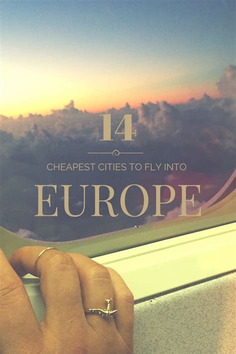 what are the cheapest cities in europe to fly into